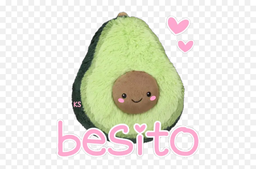 Sticker Maker - Avocado Squishable Emoji,Emojis Besitos