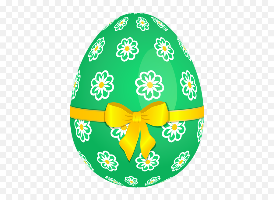 Cute Easter Egg Flowers Png Clip Art - Cute Easter Egg Clipart Png Emoji,Emoji Easter Eggs