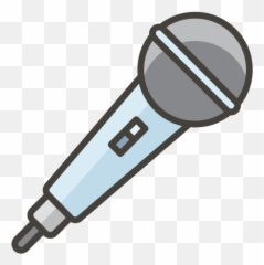 Microphone Emoji Clipart - Portable,Karaoke Emoji