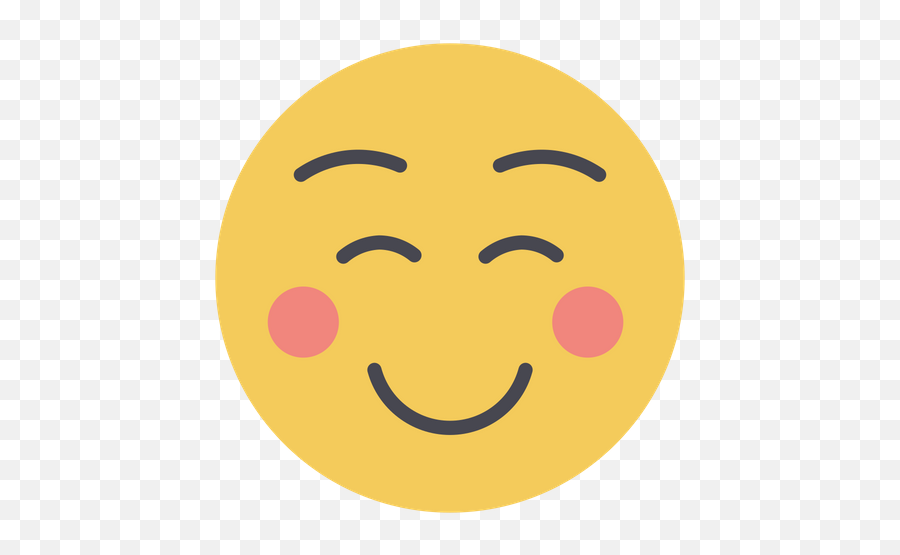 Free Smiling Flat Emoji Icon - Wide Grin,Happy Grandparents Emoji
