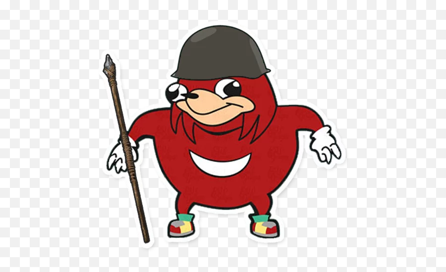 Telegram Sticker 13 From Collection Uganda Knuckles - Ugandan Knuckles Super Crown Emoji,Uganda Knuckles Emojis