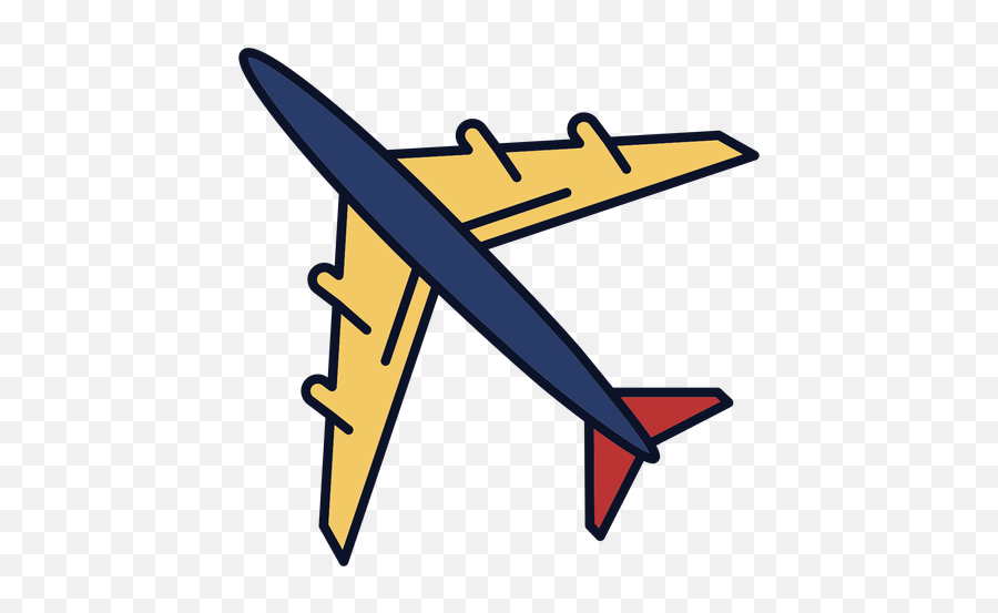 Airplane Png U0026 Svg Transparent Background To Download - Silhueta Avião Vazado Png Emoji,Airplane Emojis Gifs