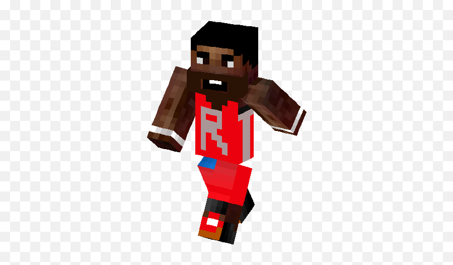 James Harden Skin Minecraft Skins - Minecraft Blow Skin Emoji,James Harden No Emotion