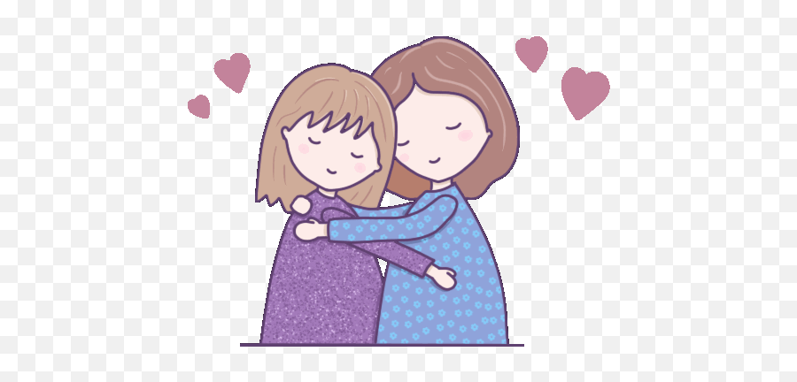 Hug Love Stickers Gif The Global Community For Designers - Hug Emoji,Shiny Heart Emoji