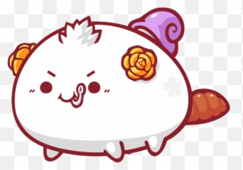 Axie Marketplace Emoji,Cute Molang Emoticon