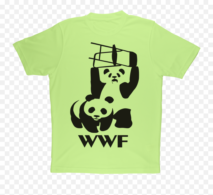 Download Wwf Sublimation Performance Adult T - Shirt Wwf Emoji,Text Emoticon Oh My God