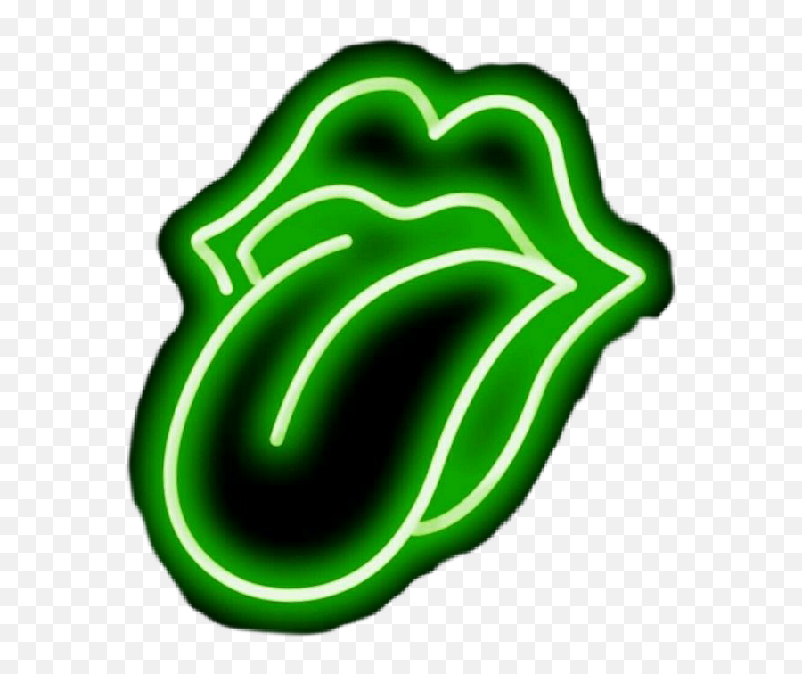 Popular And Trending Rolando Stickers On Picsart Emoji,Rolling Stones Lips Emoji