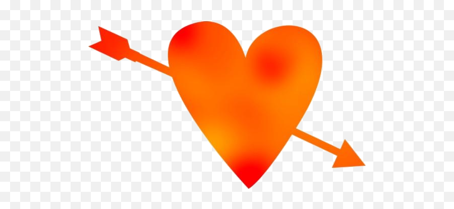 Transparent Heart Valentines Day Clipart Image Pngimagespics Emoji,Orange Arrow Emoji