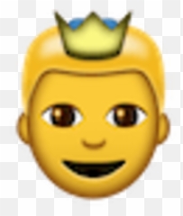 77 - Émoticône Prince Emoji,Emoji 77