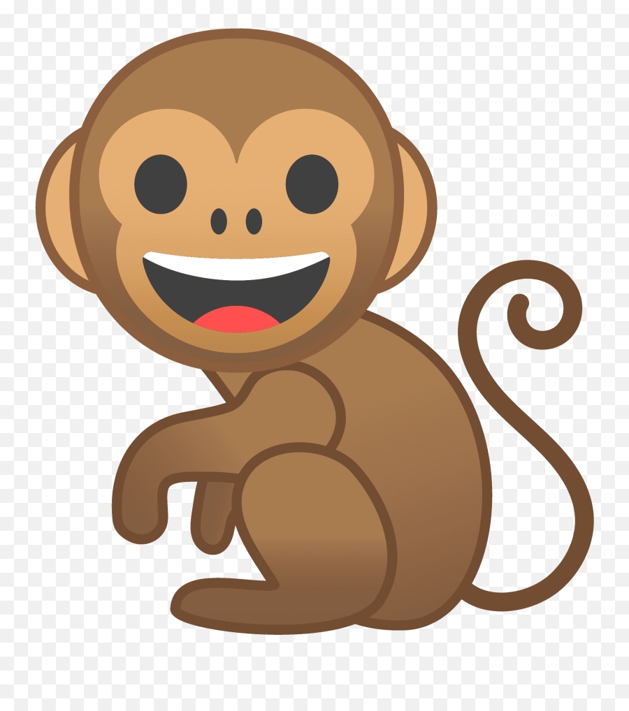 Monkey Icon - Monkey Emoji,Monkey Emoji