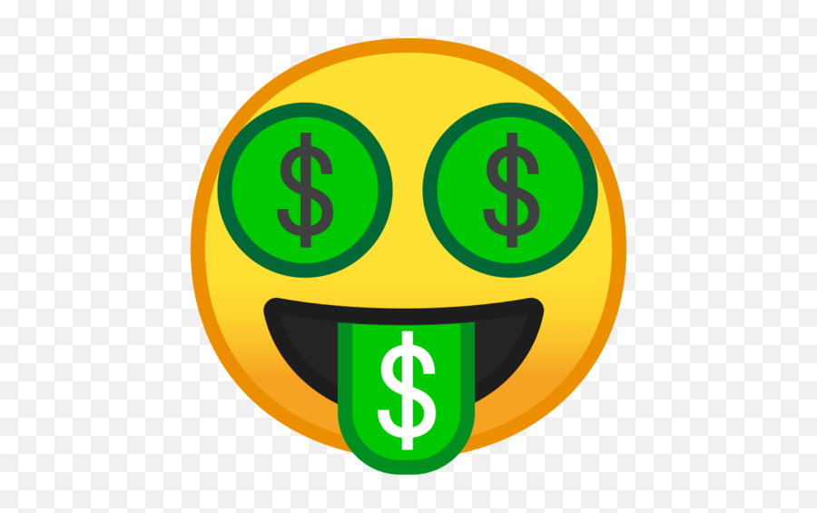 Rosto Com Cifrões Emoji - Money Face Emoji Png,Emoji Olhos