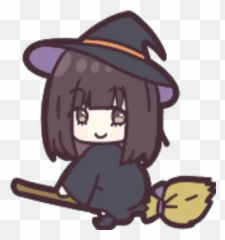 Menhera - Chan Emoji Bruja Stickers For Whatsapp Bruja Sticker,Emoji Filmi