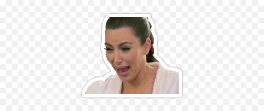 Kim Kardashian Crying By Sailorlolita Snapchat Stickers - Kim Kardashian Funny Emoji,Kim Kardashian App Emojis
