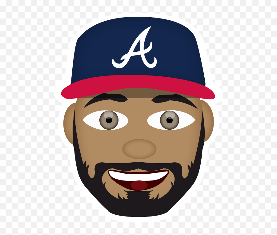 Atlanta Braves On Twitter A Great Throw From - Atlanta Braves Logo Black Emoji,Cap Emoji