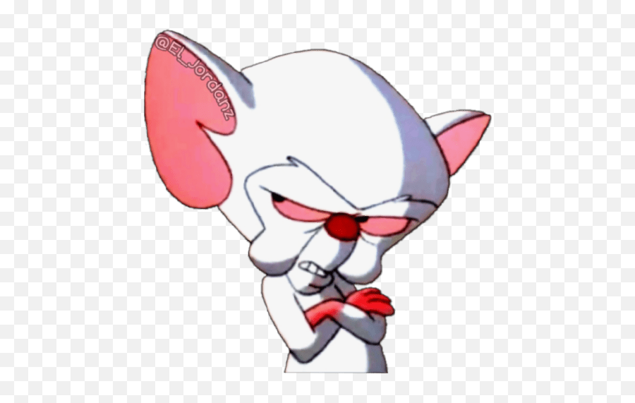 Pinky U0026 Cerebro - Pinky Y Cerebro Stickers Emoji,Pinky Out Emoji