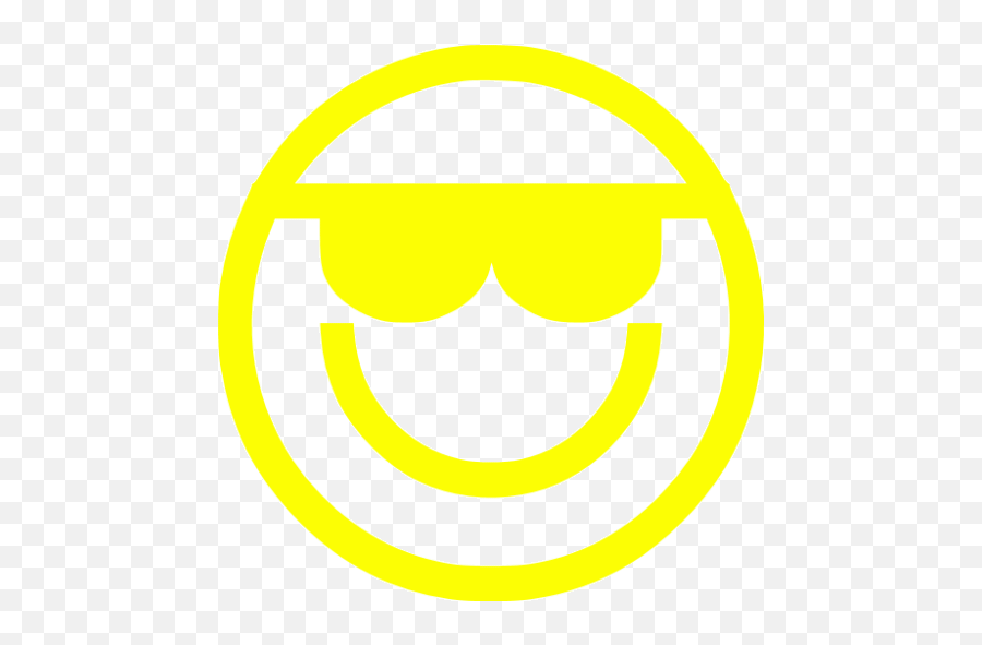 Yellow Emoticon 2 Icon - Free Yellow Emoticon Icons Happy Emoji,Yellow Emoticon