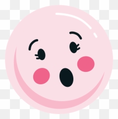 Surprise Face Emoji Svg Cut File - Clip Art,Surprise Emoji