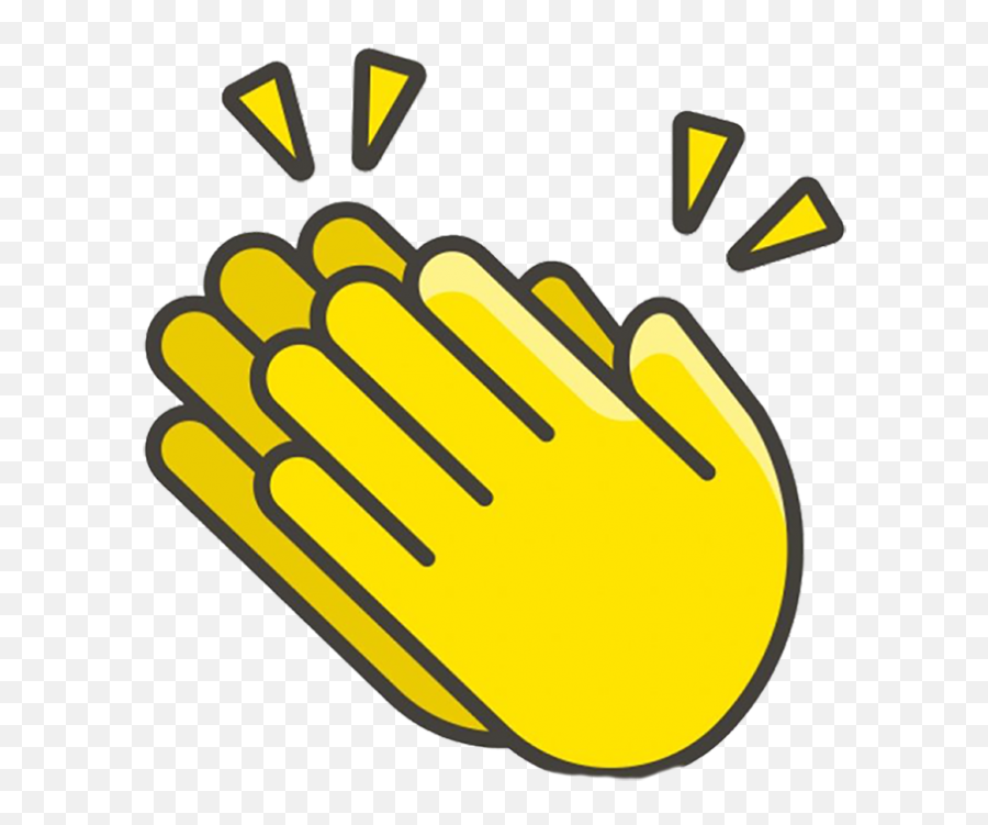 Download Free Png Hd Clapping Hands - Dibujo De Aplausos Para Colorear Emoji,Praying Hands Emoji Download