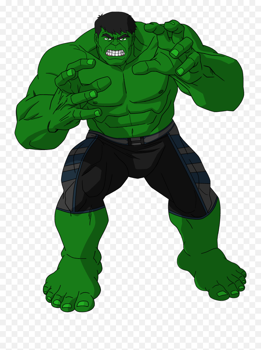 Hulk Png - Hulk Age Of Ultron Cartoon Emoji,Different Emotions In Bruce Banner