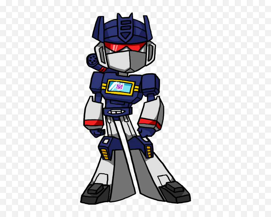 Transformers Movie Soundwave Chibi Png - Draw Soundwave Transformers G1 Emoji,Soiundwave Emoticon