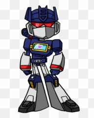 Transformers Movie Soundwave Chibi Png - Draw Soundwave Transformers G1 Emoji,Soiundwave Emoticon