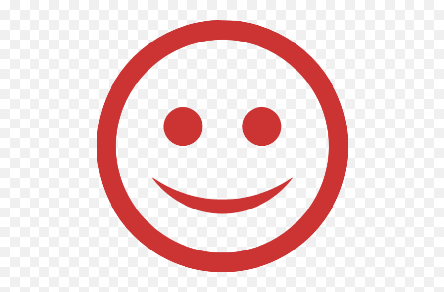 Persian Red Happy Icon - Transparent Pink Smiley Face Png Emoji,Red Light Emoticon