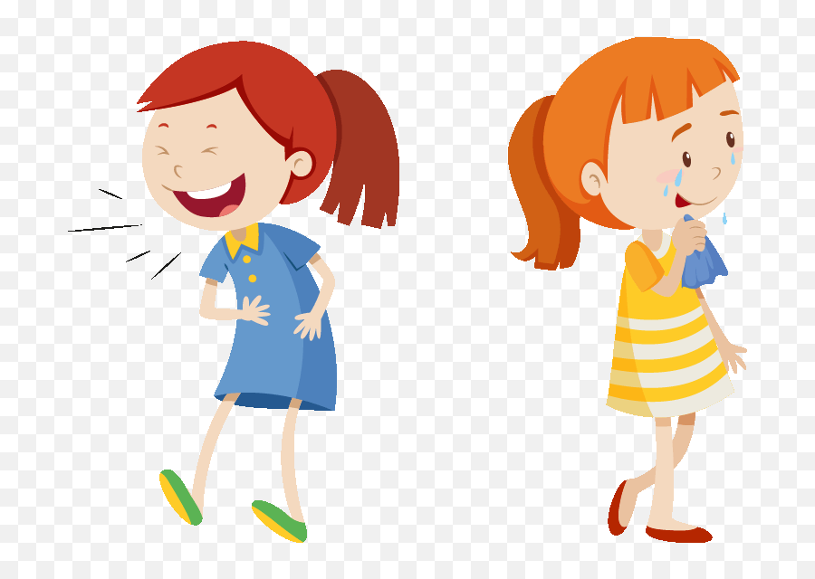 Selecting Opposites Words For Kids - Boy And Girl Laughing Emoji,Pinocchio Lies Emoticon Gif