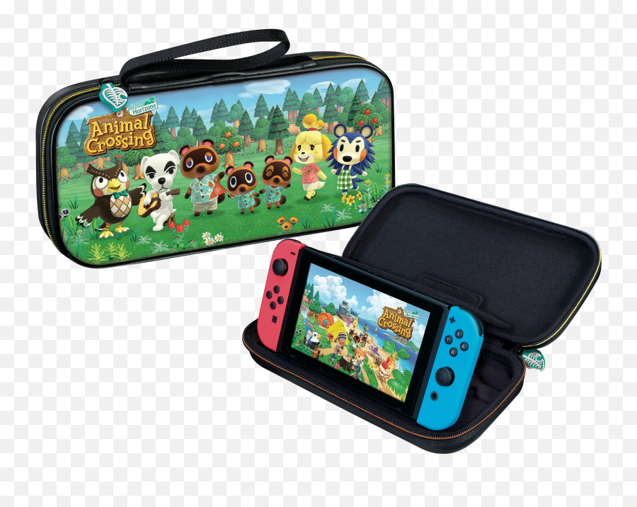 Nacon Reveal Animal Crossing New Horizons Carry Case - Animal Crossing Nintendo Switch Case Emoji,Animal Crossing Learning Emotions
