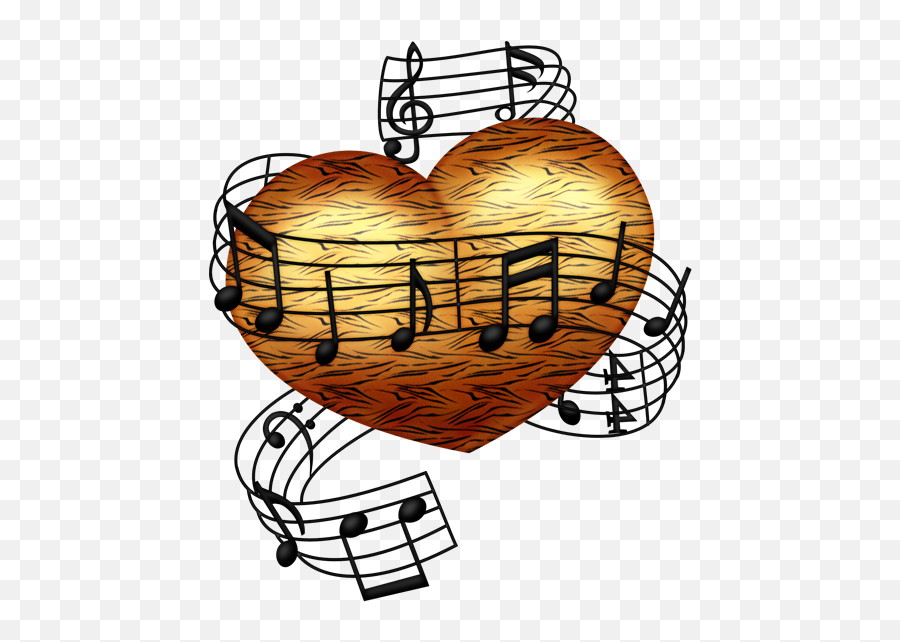 Treble Clef Heart I Miss You Like Heart Wallpaper - Music Music Heart Transparent Png Emoji,What Are Emoji Loves On Musically