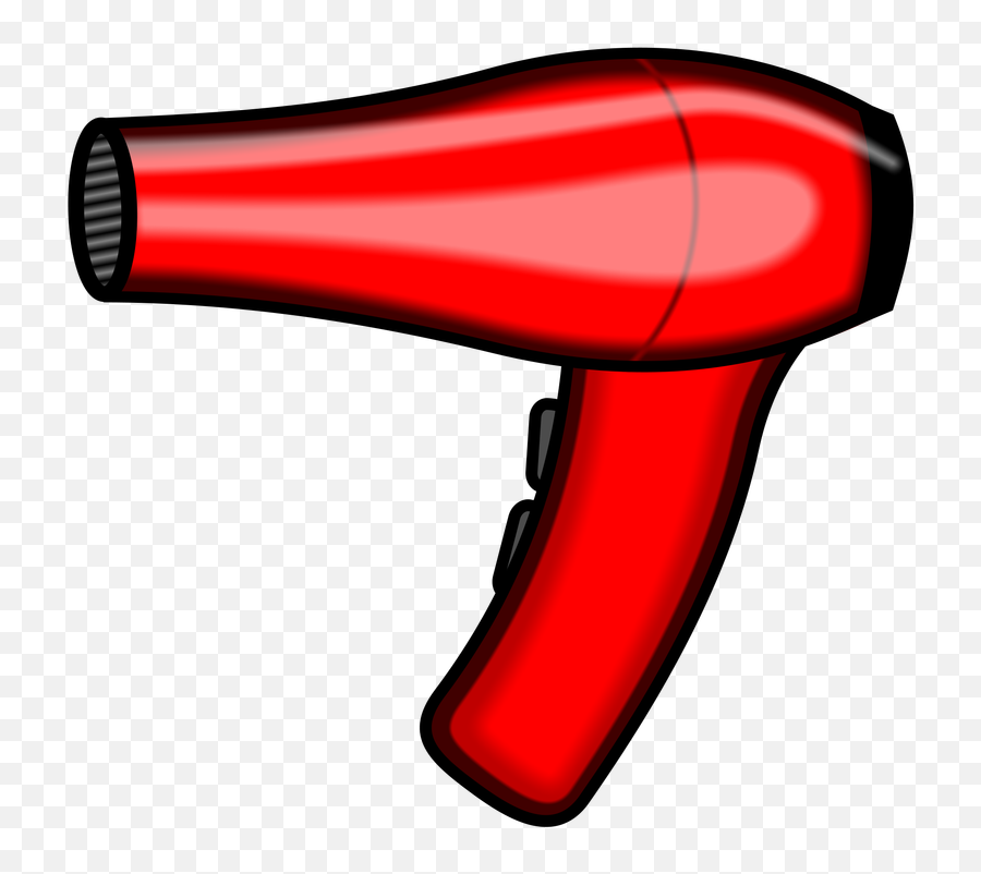 Symbol Bathroom - Talksense Red Hair Dryer Clip Art Emoji,Emoticon Hair Dryer