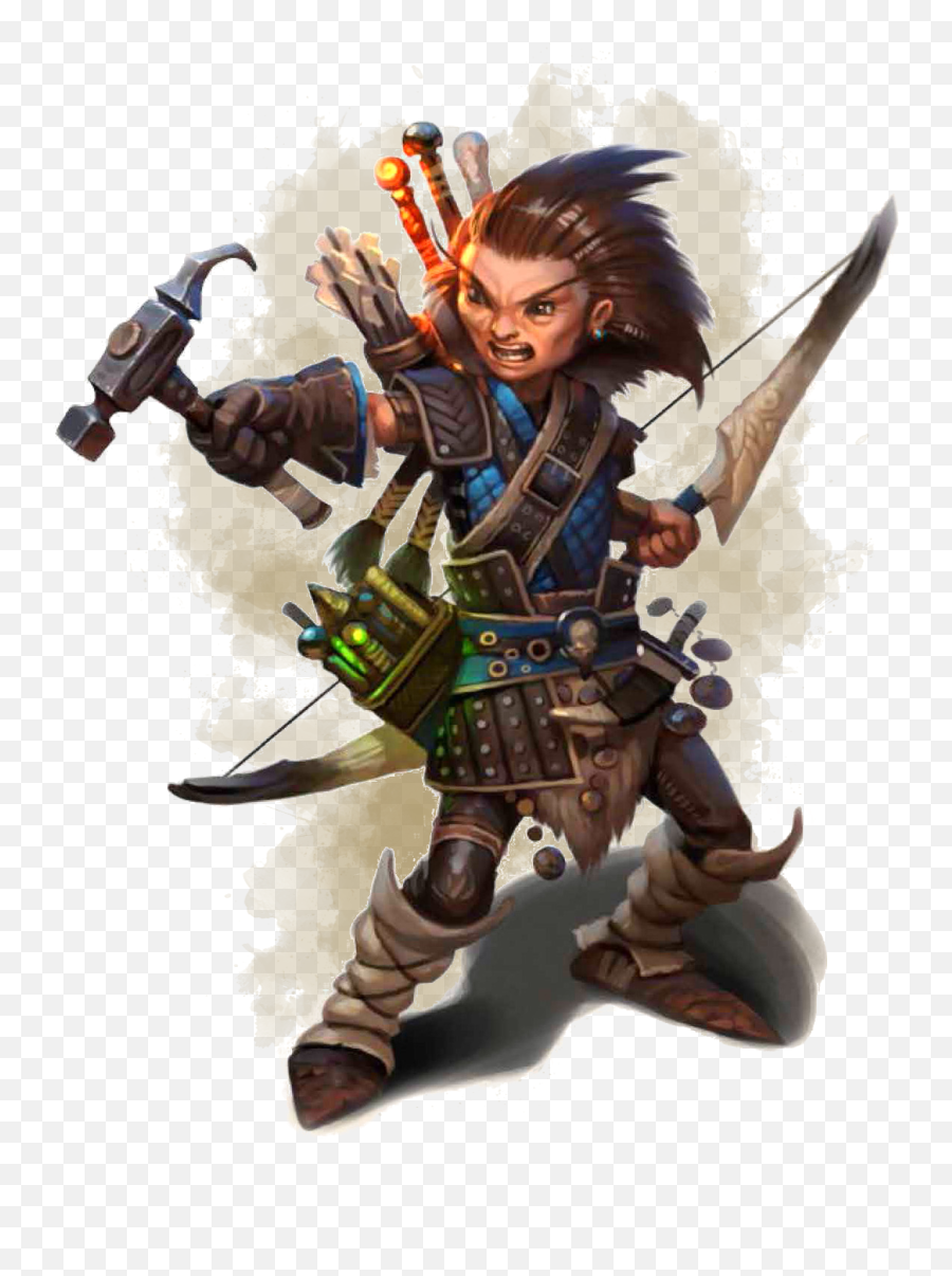 Racially Restricted Archetypes - Halfling Ranger Male Emoji,Drow Emotions