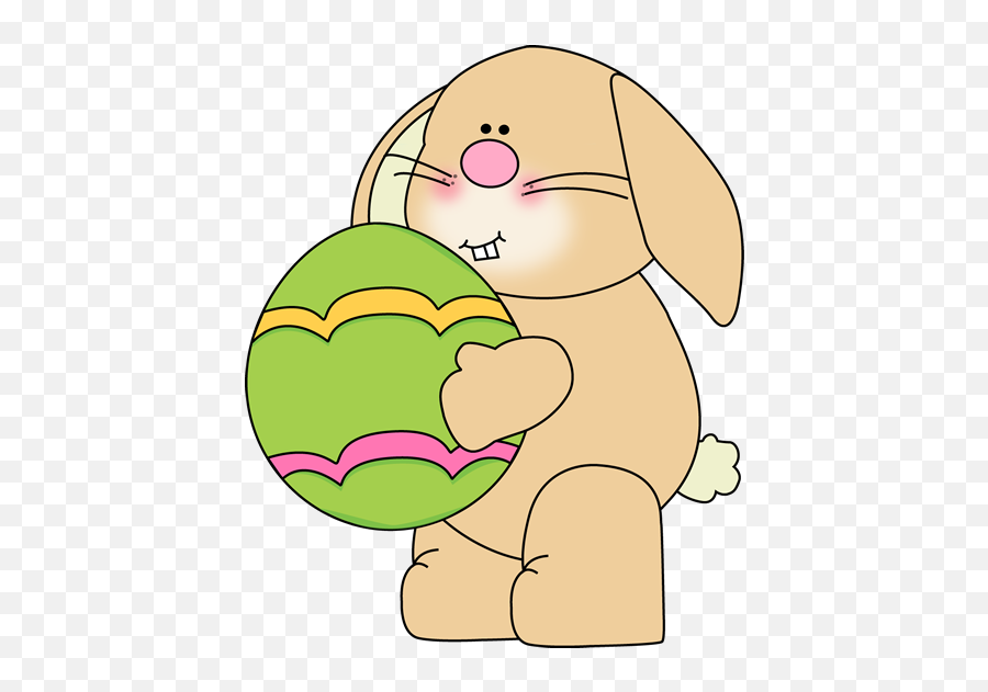 14 Easter Bunny Clipart - Preview Bunny With A Big Clipart Spring Easter Bunny Emoji,Easter Bunny Emoticons