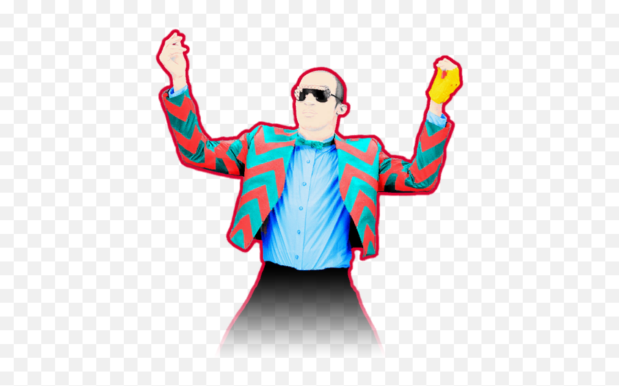 Gentleman - Gentleman Just Dance Coach Emoji,Macarena Dance Emoticon