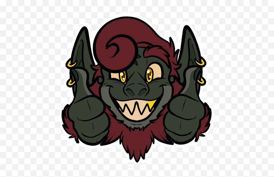 Emotestwitter - Demon Emoji,Deviant Art Emoticon