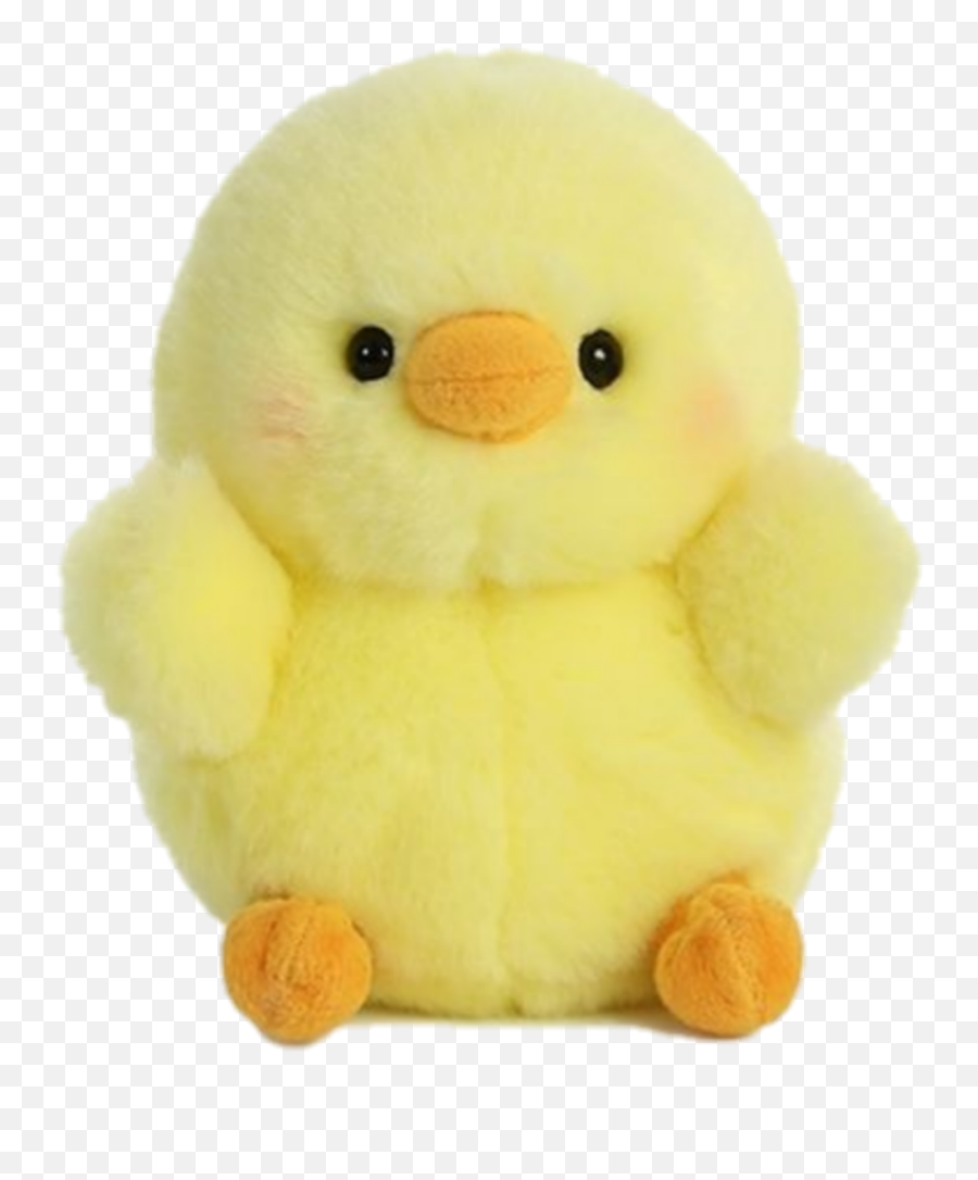 Chick 90s Sticker - Aurora Rolly Pet Emoji,Chick Emoji Stuffed Animal