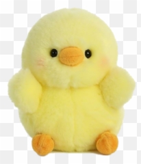 Chick 90s Sticker - Aurora Rolly Pet Emoji,Chick Emoji Stuffed Animal