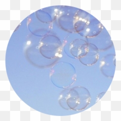 Lightblue Blue Bubbles Skyblue Sticker - Aesthetic Wallpapers Blue Bubbles Emoji,Blue Bubble Emoji Generator