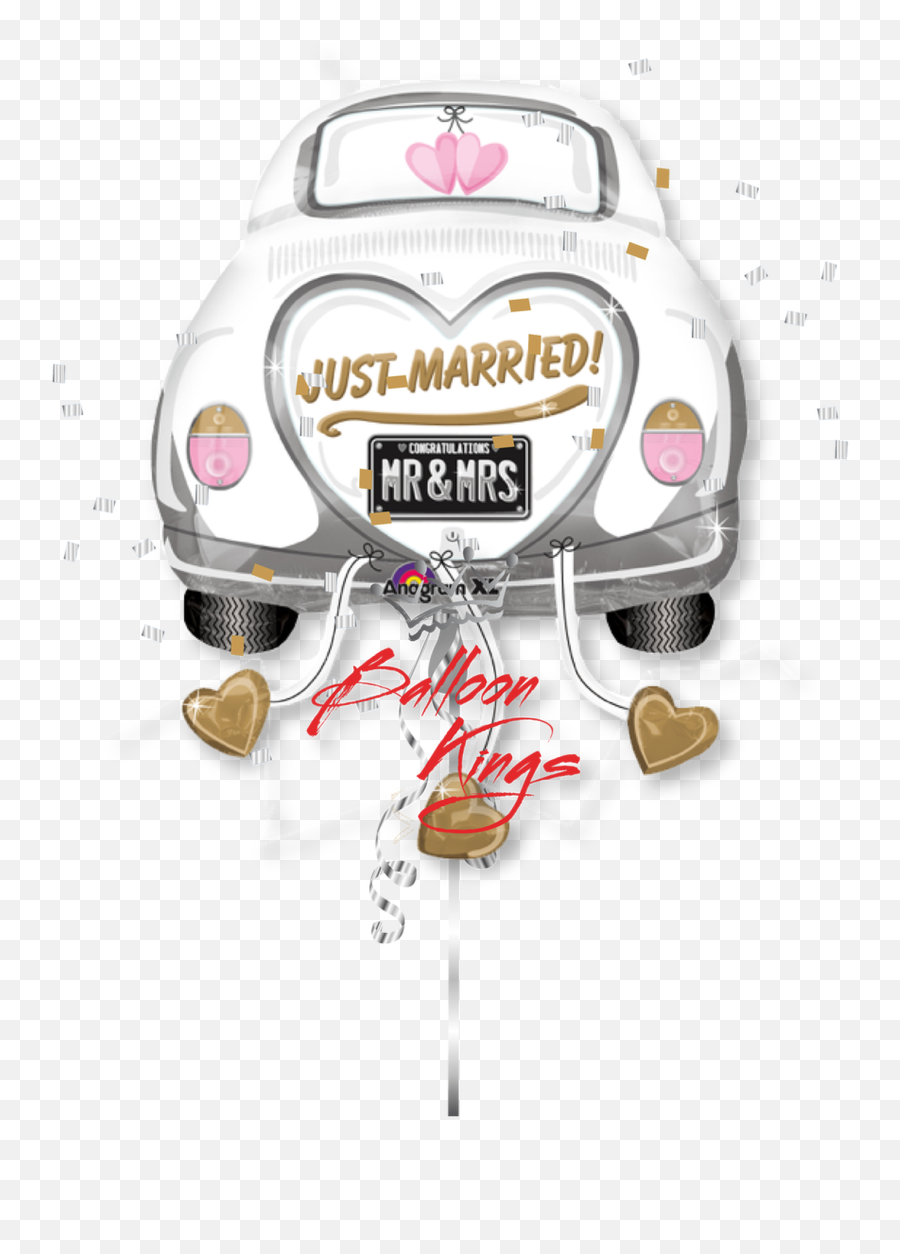 Just Married Car D - Just Married Car Png Emoji,Married Emoji