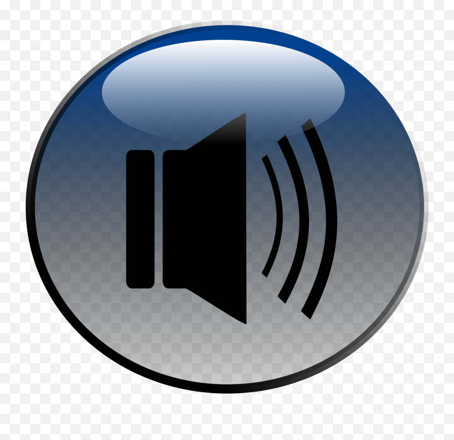 Audio Speaker Glossy Icon Svg Vector - Imagen De Iconos De Audio Emoji,Audio Waves Emotion