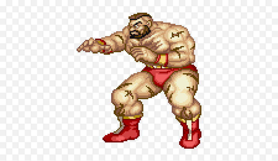 Street Fighter - Zangief Street Fighter 2 Emoji,Street Fighter 2 Moves List Emoticons