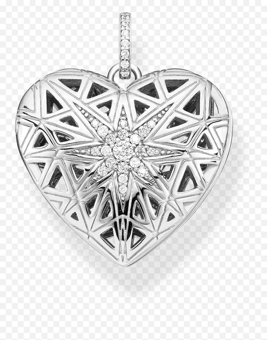 Lockets So You Always Carry Your Loved Ones Close To Your Heart - Women Thomas Sabo Pendant Heart Medallion Star Sterling Silver Rose Emoji,Guess The Emoji Two Diamonds