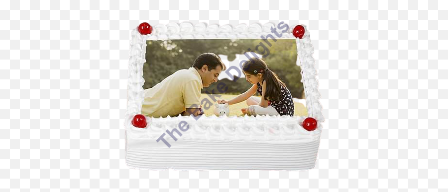 The Bake Delights Children Cake - Picture Frame Emoji,Cake Emoji