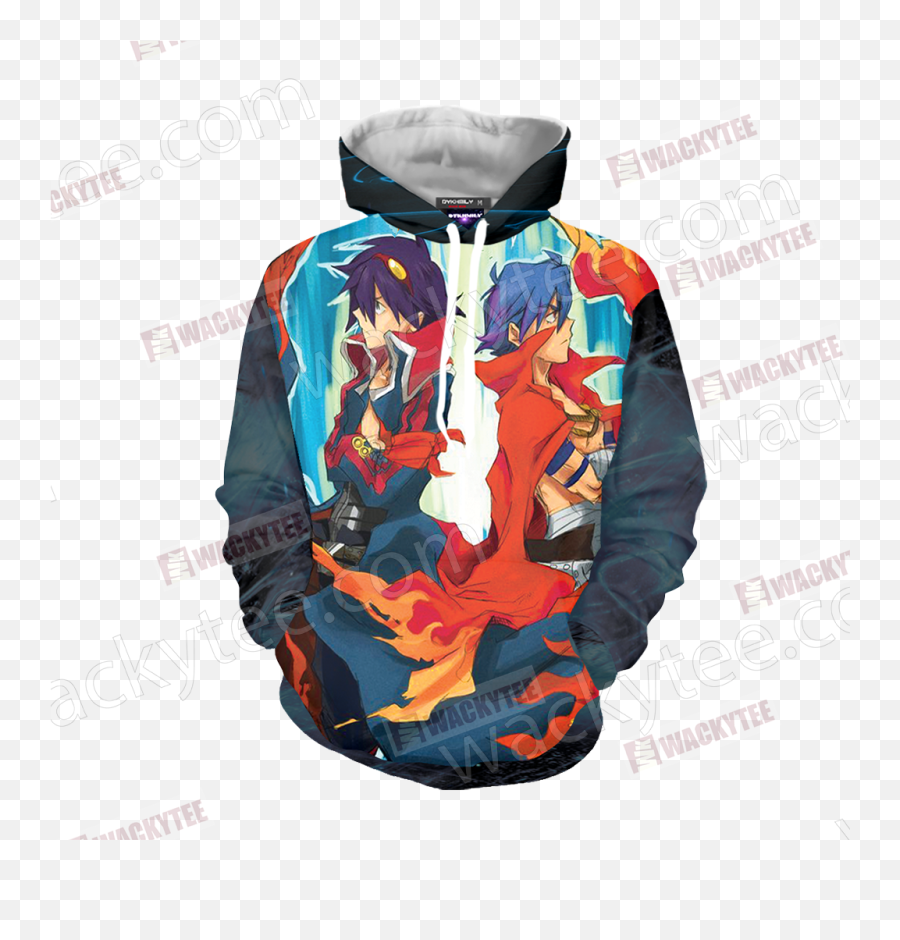 Gurren Lagann Sweaterbrainhuntindiacom - Hooded Emoji,Kamina Glasses Emoticon