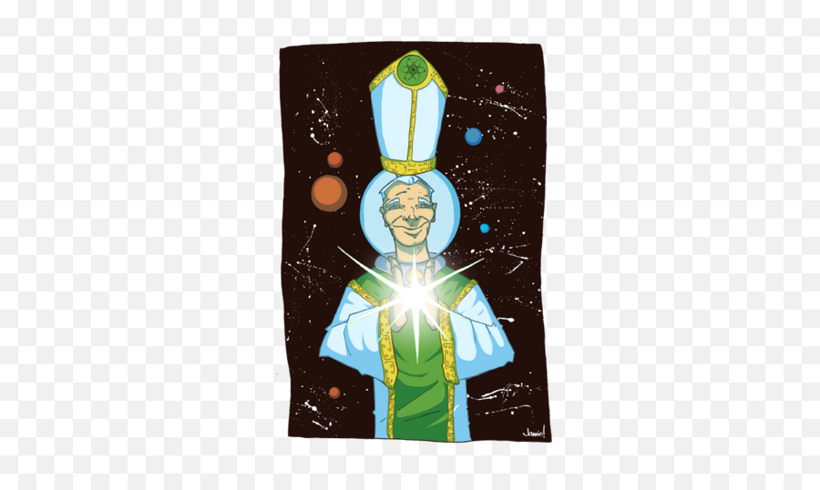 Space Pope Subgenius Wikia Clench Fandom - Vestment Emoji,Futurama As A Robot I Can't Feel Emotions