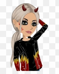 Msp Moviestarplanet Aesthetic Sticker - Msp Girl Emoji,How To Use The Emojis That Are For Diamonds On Msp