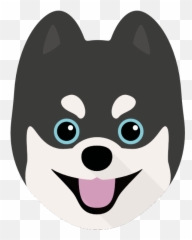 Hungry For Donutsu0027 - Personalized Luxury Dog Blanket Yappycom Cartoon Art Easy Cartoon Pomsky Emoji,Emoji Fleece Blankets