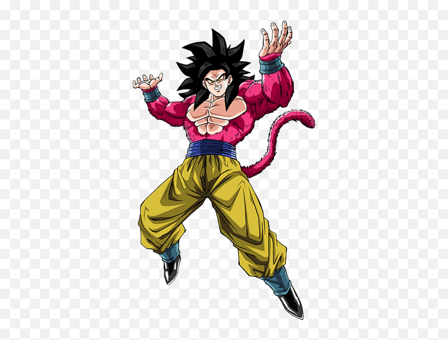 Why Didnu0027t Baby Infect Goku In Gt - Quora Goku Ssj4 Render Sdbh Emoji,Dbz Goku Emotion