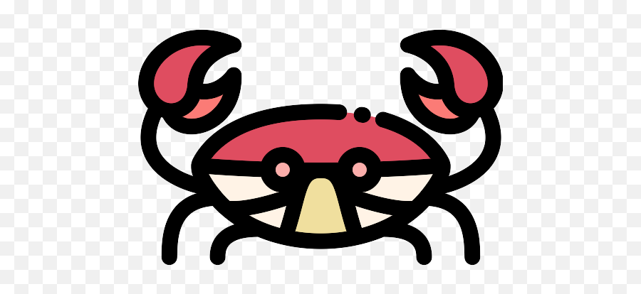 Crab Vector Svg Icon 45 - Png Repo Free Png Icons Automotive Decal Emoji,Scuttle Crab Emoticon