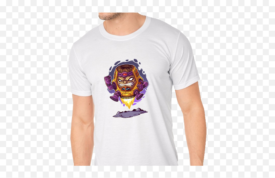 Camisa Justiceiro Mini Marvel Emoji,Modok Emoticon