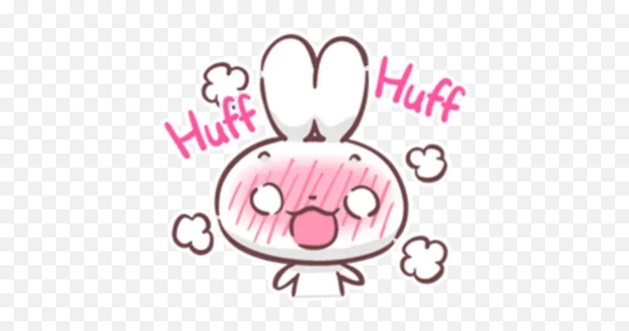 Rabbit Stickers For Whatsapp Page 5 - Stickers Cloud Emoji,Cute Kiss Animated Emoticons